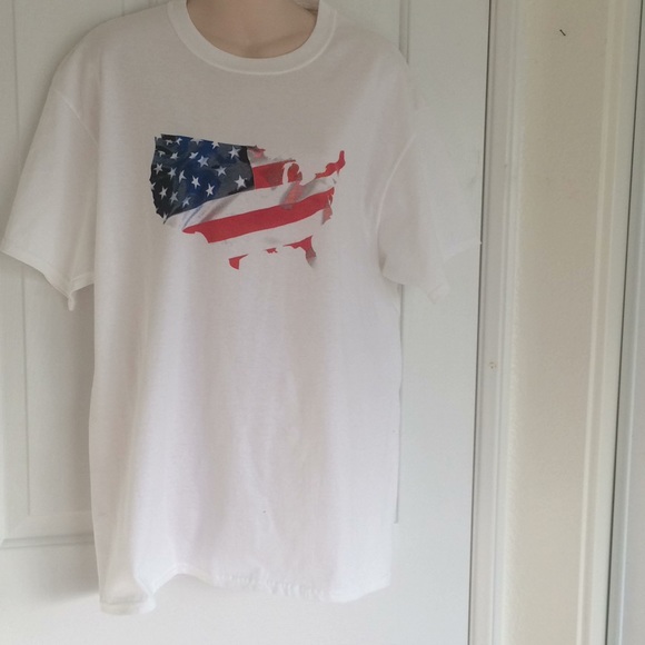 C-port and Compny Other - New Unisex Patriotic U.S.A Map T- Shirt